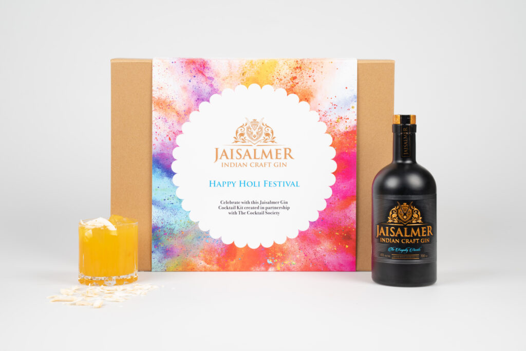 Jaisalmer Mango Panagam, one of three limited edition cocktails created for Jaisalmer Gin